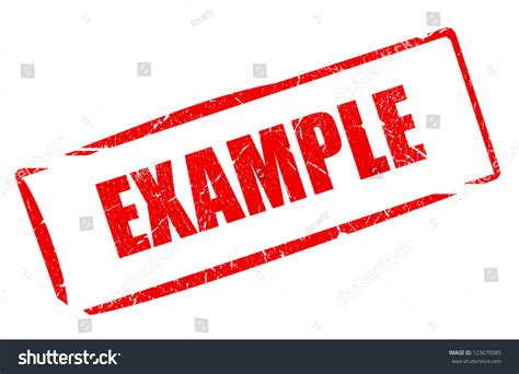 Typical Example Stamp 的图像结果