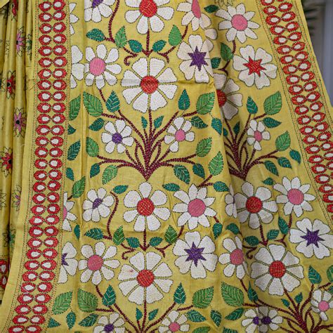 Tussar Hand Kantha – Ethnic Boutique