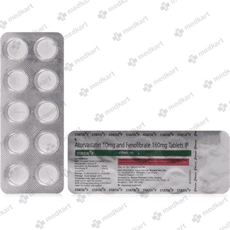 STATIX F TABLET 10'S, Price, Composition & Generic Alternatives - Medkart