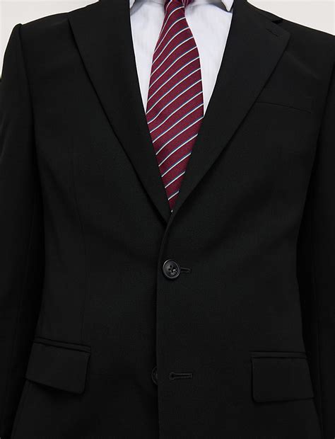 Buy Regular Fit Machine Washable Suit Jacket at Marks & Spencer