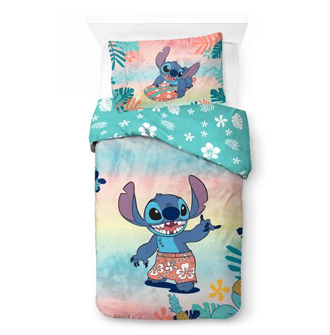 Disney Lilo & Stitch Paradise Dream 7 Piece Microfiber Queen Bed Set ...