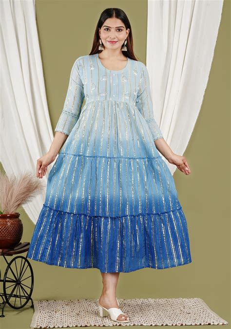 Shaded Summer Maxi's – Sanwali Sakhi