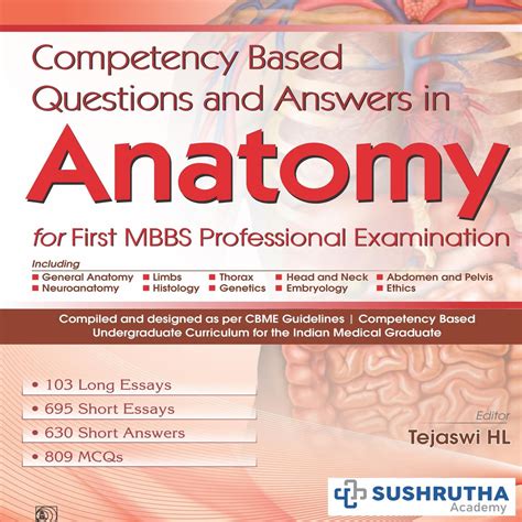 COMPETENCY BASED QUESTIONS AND ANSWERS IN ANATOMY FOR FIRST MBBS PROFE