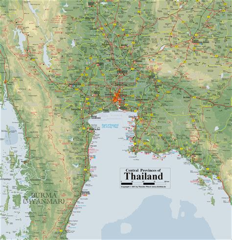 THAILAND KARTE | THAILAND MAP