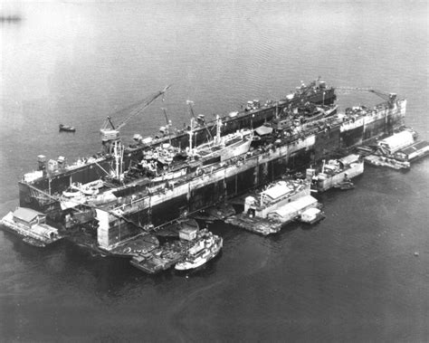 The Gigantic Floating Dry Docks That Could Repair Battleships And ...