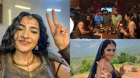 Rukmini Vasanth channels her inner Kanakavathi in unseen BTS pictures ...