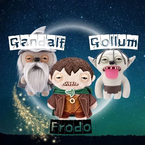 Fuggler Lord of The Rings Plush Toy - Funny Ugly Monster Collectible ...