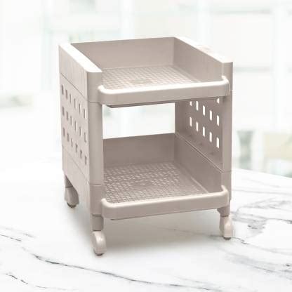 Selvel MultiPurpose Rack 2 Shelfs Fruits Vegetable Household ...