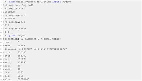 Pygrass: An Object Oriented Python Application Programming Interface ...