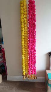 RUKMANI FASION Hanging Bells Garlands Artificial Flower Toran, Garlands ...