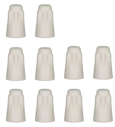 (Pack of 10) Small #3 Porcelain Wire Connector, High Temp Ceramic Wire ...