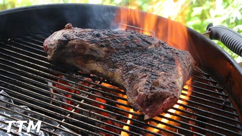 Best Tri-Tip that I've ever Cooked~BBQ Beef Tri-Tip Roast on the Weber ...