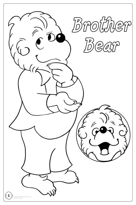 Berenstain Bears Christmas Coloring Pages [2025]
