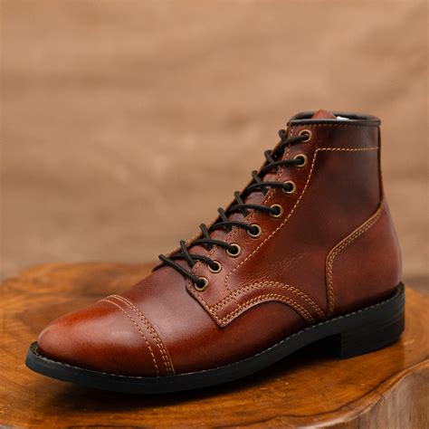 Aspen Boots 6" (Saddle Tan) Goodyear Welted – Craft & Glory