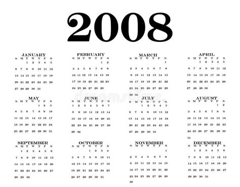 2008日历图片素材-编号19238616-图行天下