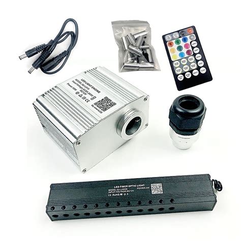 Twinkle RGBW Fiber Optic Star Light Kit Smart App Car Roof Starry Sky ...