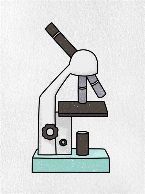 How to Draw a Microscope Easy 的图像结果