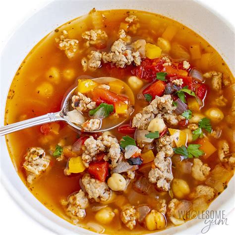 Ground Turkey Vegetable Soup