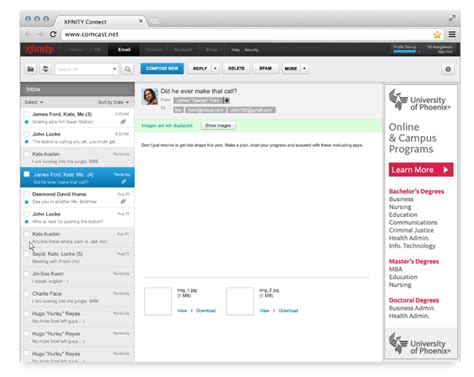 Image result for Xfinity Email Icon