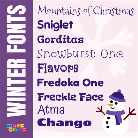 Fun Fonts for Every Season – Shapegrams