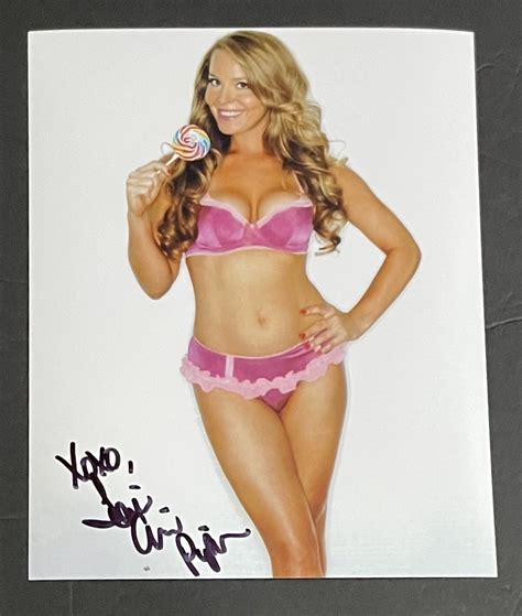 TAMI ERIN of PIPPI LONGSTOCKING IN PERSON SIGNED 8X10 COLOR PHOTO COA ...