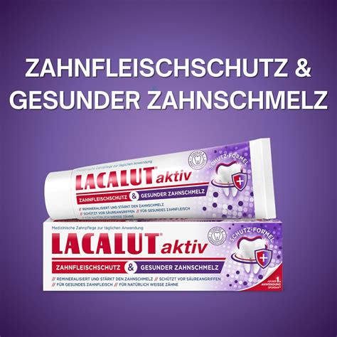 lacalut active gum protection & healthy enamel 75 ml India | Ubuy