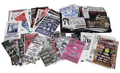 Mexico City Punks Flyers Collection: Tianguis Cultural del Chopo