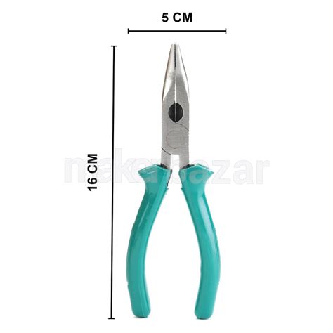 Taparia: BN-06 Bent Nose Pliers (Econ) Insulated With Thick C.A Sleeve