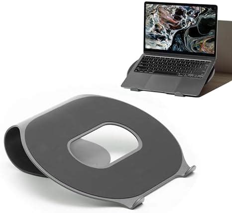 NUMIN Loop Laptop Stand Graphite | Laptop Tabletop Stand | Sturdy Rust ...
