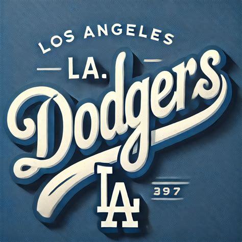 LA Dodgers Font Free Download - Y2K FONTS