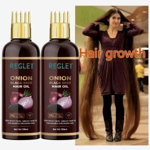 REGLET Black Seed Onion Hair Oil - WITH COMB APPLICATOR - Hair Oil ...
