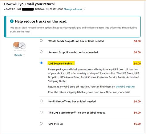 Image result for Amazon Return Address