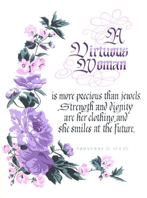 Virtuous woman quote | Virtuous woman quotes, Virtuous woman, Proverbs ...