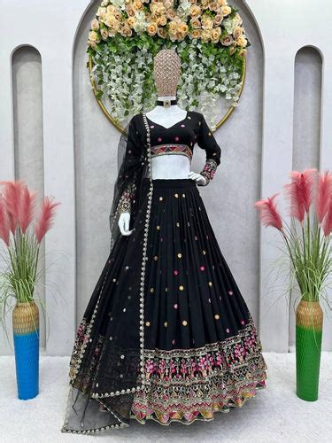 Black Lehenga Choli - Buy Designer Lehenga Choli