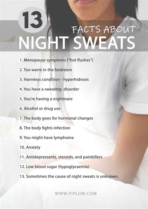 Why I'm Sweating At Night? 13 Facts About Night Sweats For Women.