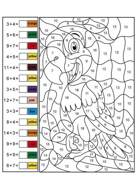 Image result for Math Coloring