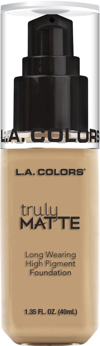 Buy L.A. Colors Truly Matte Liquid Foundation, Natural, 40ml Online at ...