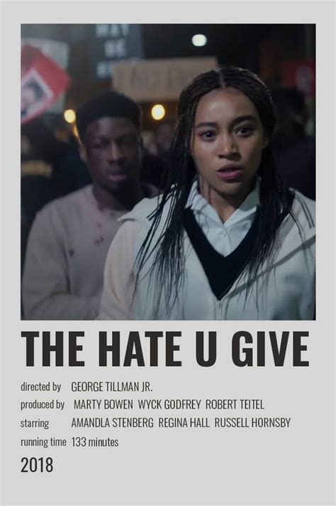 The Hate U Give Poster 的图像结果
