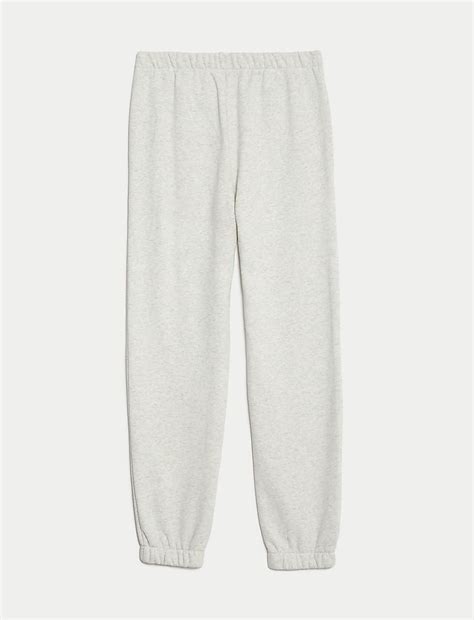 Buy Cotton Rich Plain Joggers (6-16 Yrs) at Marks & Spencer