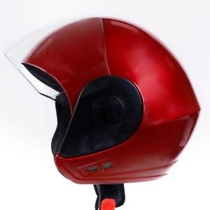 SKYRIDE Tango Half Face Adult Helmets for Motorbike with Single Visor ...