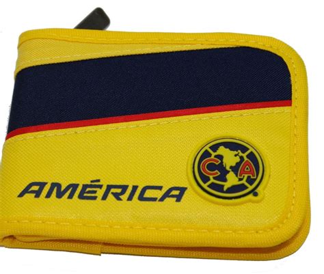 Aguilas del America Mexico Soccer Wallet-Billetera - Aguilas del ...