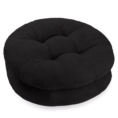 Amazon.com: Suzile 2 Pcs Round Floor Pillow 22 x 22 Inch Round Large ...