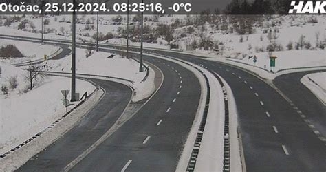 Zbog snijega zatvorena autocesta kod Svetog Roka, pogledajte ...