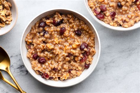 Barley Breakfast Delight Hot Cereal Recipe