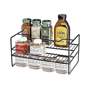 Craftize Mstore Spice Rack Organizer Metal 3 Tier Stadium Space Saver ...