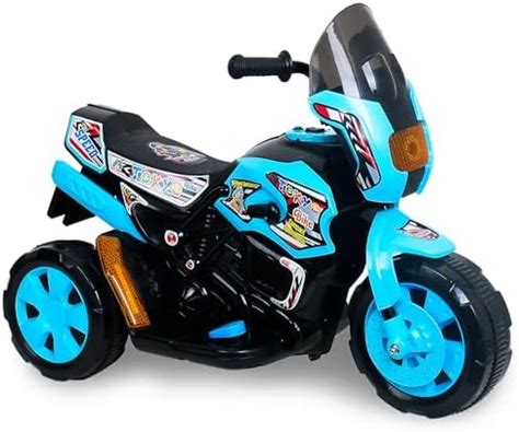 Buy Colorpunch Tokyo 6V Electric Kids Bike Ride on with Music and ...