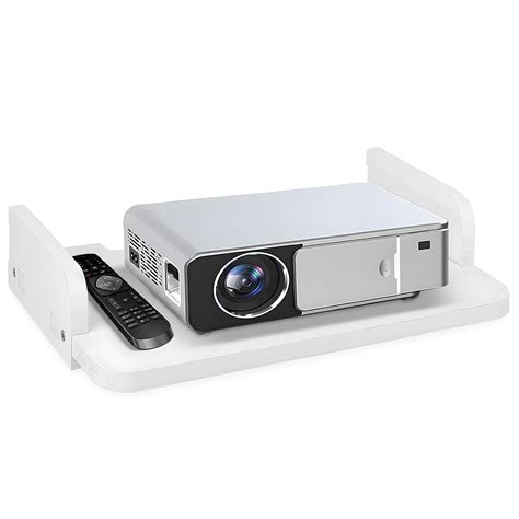 BEARUT Projector Shelf,Projector Wall Mount Floating Shelf, Projector ...