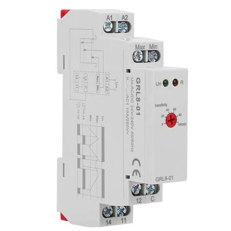 Wisoqu Relay, 10A AC/DC 24V-240V Water Level Control Relay India | Ubuy
