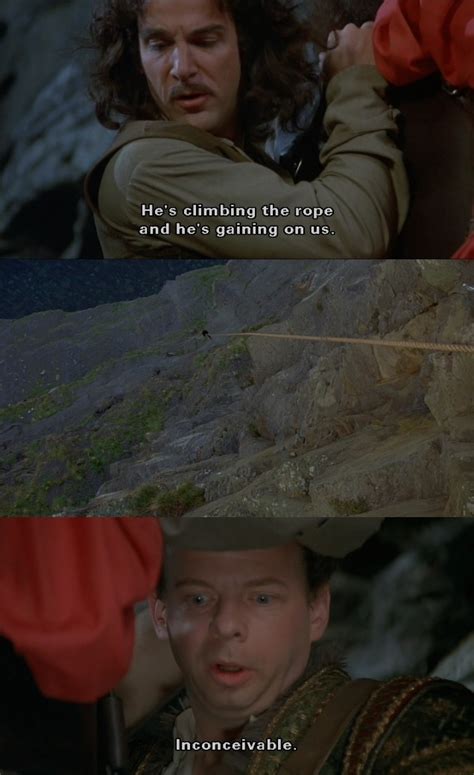 Princess Bride Clip Inconceivable 的图像结果