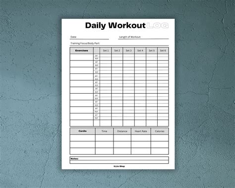 Image result for Workout Tracking Chart